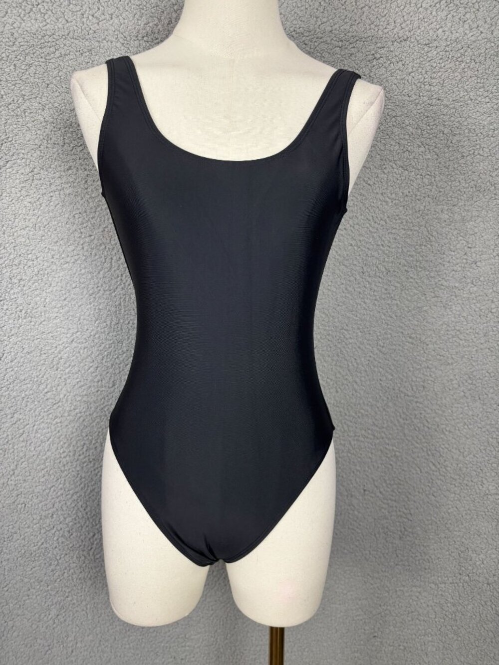 SHEKINI Women's Retro High Cut Low Back One Piece Brazilian Swimsuit XS NWT's.